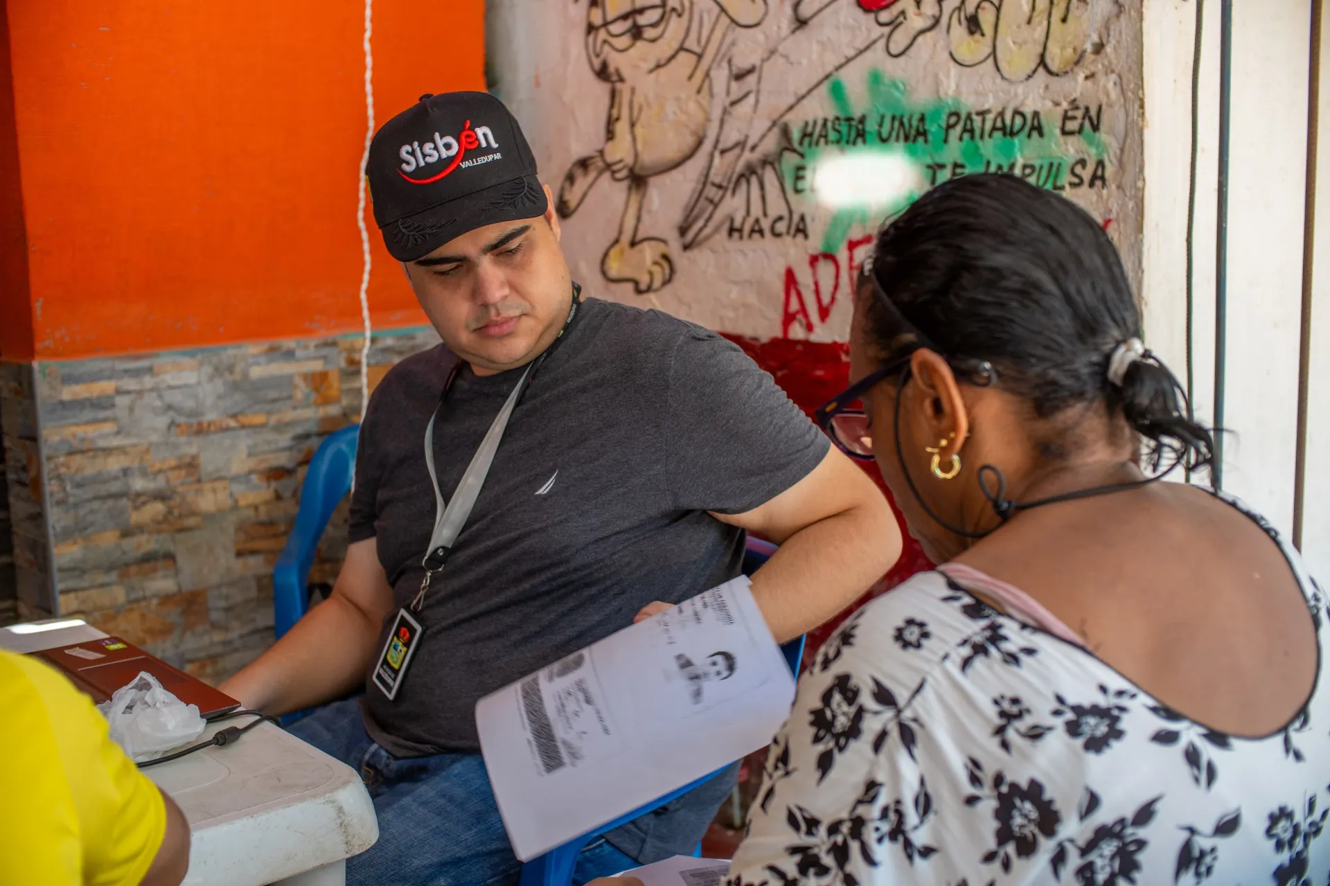 ACERCÓ la Alcaldía de Valledupar los servicios del Sisbén a cuatro corregimientos rurales.
