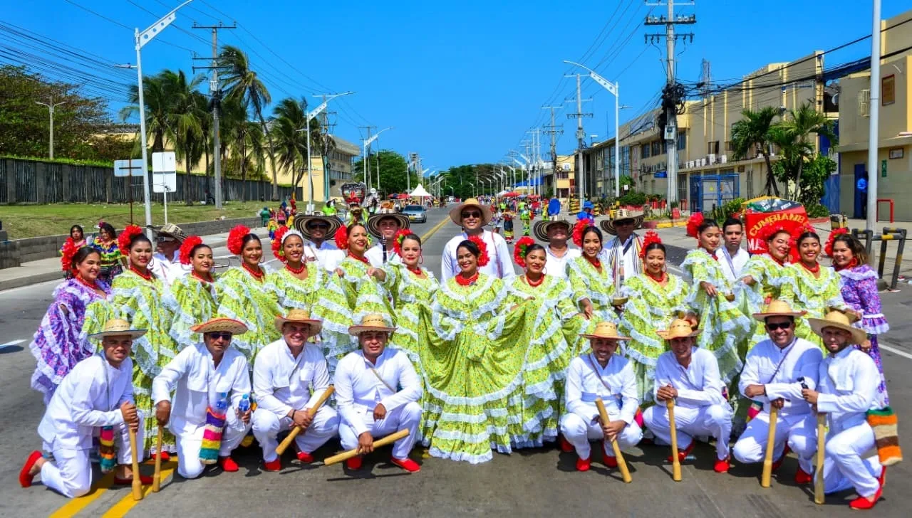 Destacó Valledupar en la Gran Parada de Tradición del Carnaval de Barranquilla.