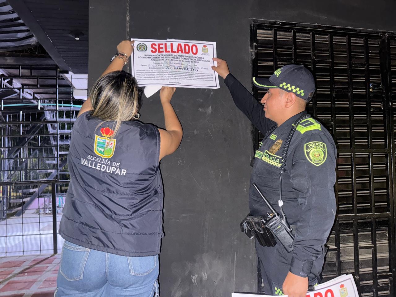 CIERRA Alcaldía de Valledupar tres establecimientos comerciales